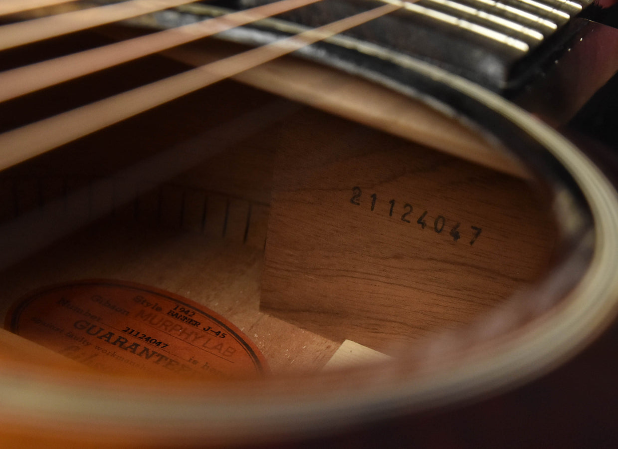 Gibson Murphy Lab 1942 Banner J-45 Light Aged Acoustic Guitar