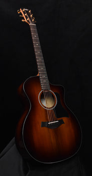 demo model-taylor 224ce-k dlx cutaway acoustic guitar