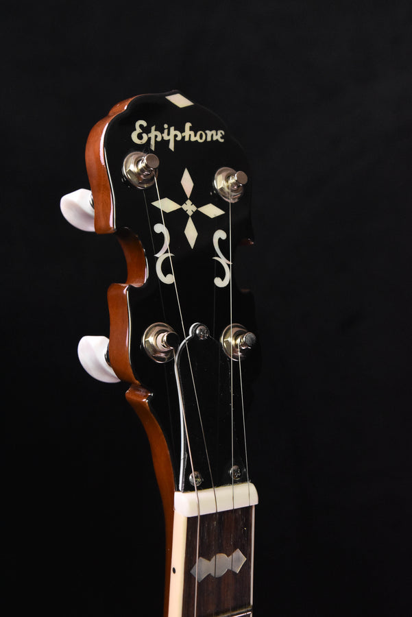 Epiphone Mastertone Classic Five String Bluegrass Banjo with Case