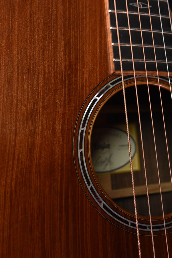 Used Taylor Custom Shop GA Cutaway Redwood Top Rosewood Acoustic Guitar- 2017