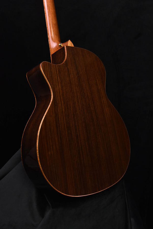 Used Taylor Custom Shop GA Cutaway Redwood Top Rosewood Acoustic Guitar- 2017