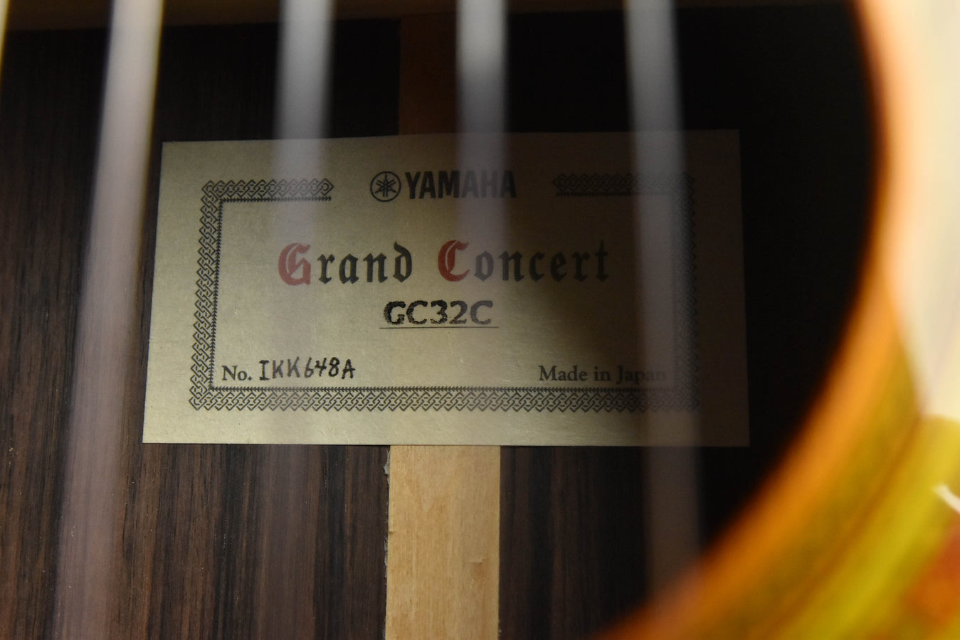 Yamaha GC32C Spruce Top Classical Guitar