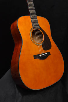 yamaha f5g gloss "red label" dreadnought acoustic guitar