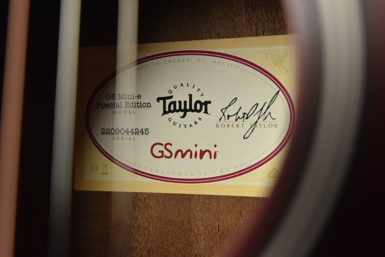 Taylor GS Mini-E Special Edition Sunset Fade Acoustic Guitar