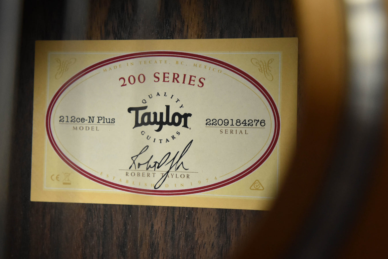 Taylor 212CE-N Plus Crossover Nylon String Guitar