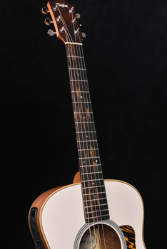 taylor gs mini-e special edition trans white acoustic guitar