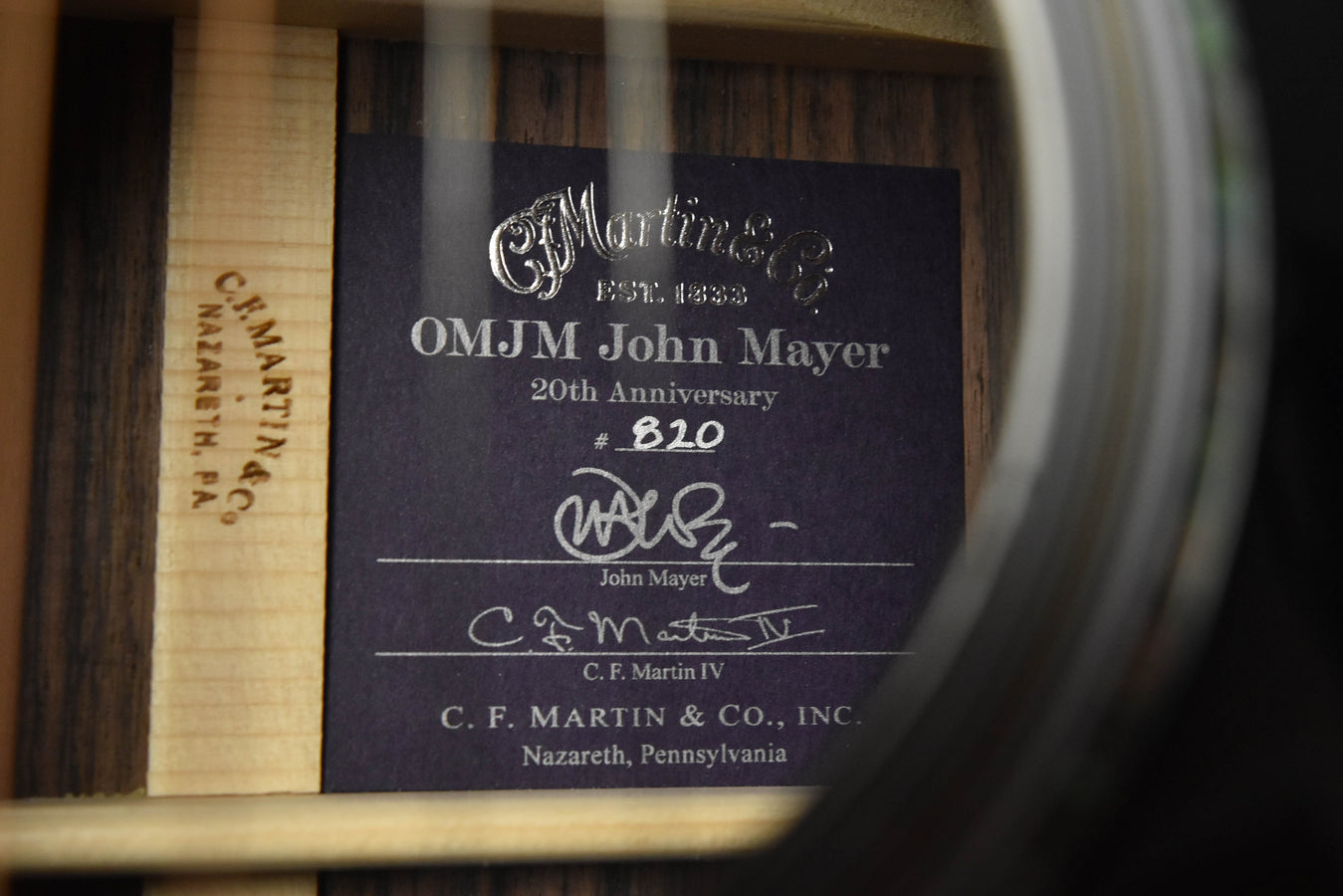 Martin John Mayer OMJM 20th Anniversary Model Acoustic Guitar