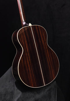 bourgeois hsv-sj heirloom series vintage small jumbo acoustic guitar- aged tone adirondack/indian rosewood acoustic guitar