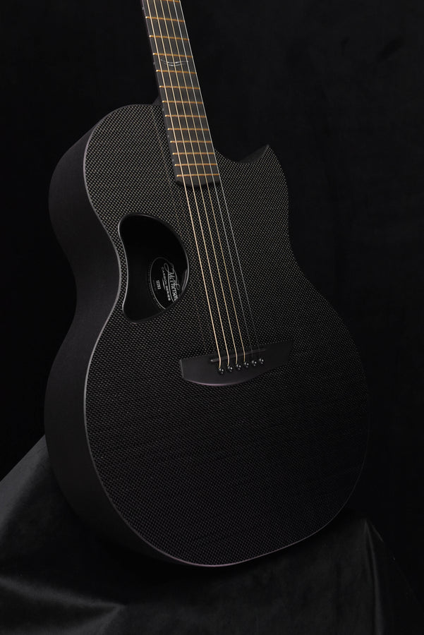 Used McPherson Carbon Sable Standard Weave, Black Binding  Black Hardware- New Headstock Logo