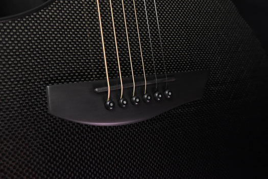 used mcpherson carbon sable standard weave, black binding  black hardware- new headstock logo