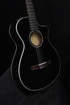 Taylor 212CE-N Black Plus Limited Nylon String Crossover Guitar