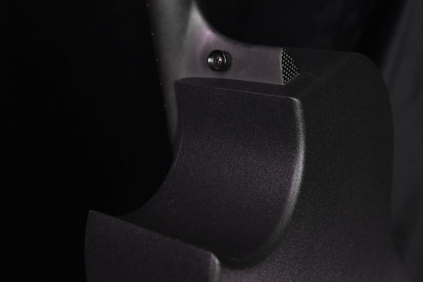 Used McPherson Carbon Sable Standard Weave, Black Binding  Black Hardware- New Headstock Logo