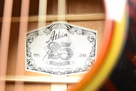 atkin j43  aged finish dreadnoght acoustic guitar