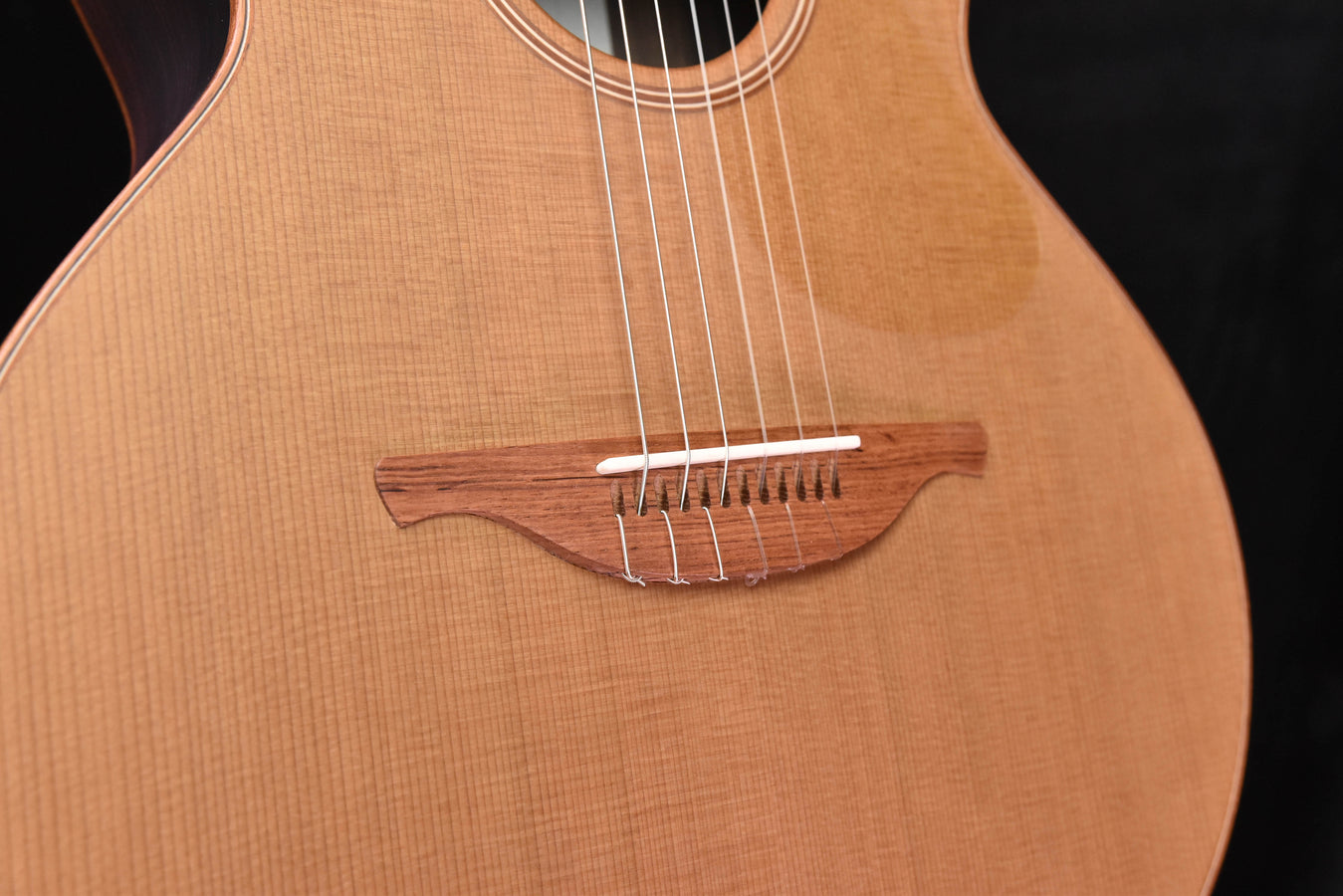 Lowden S25J Nylon String Red Cedar and Rosewood Cutaway Nylon String Crossover Guitar (Copy)