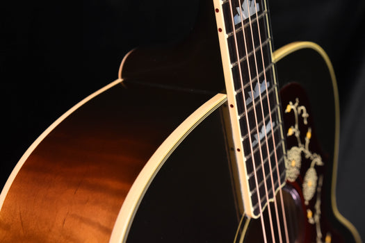 gibson custom shop 1957 sj-200 acoustic guitar vintage sunburst (new guitar)