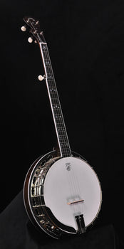 deering maple blossom five string resonator banjo