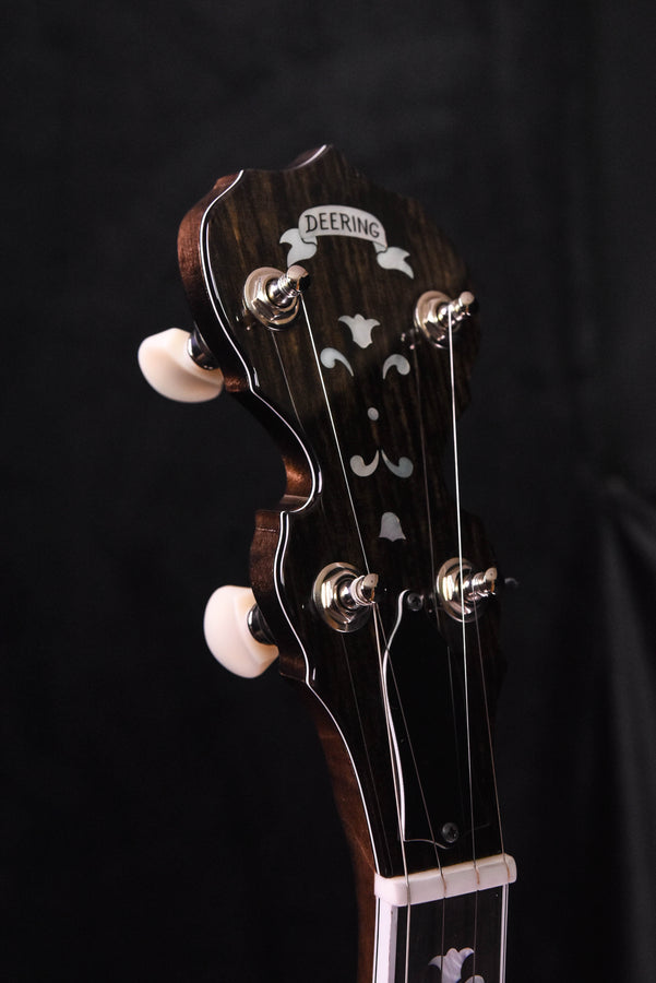 Deering Maple Blossom Five String Resonator Banjo