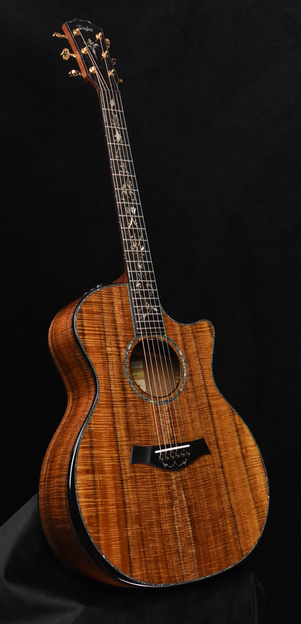 Taylor PS24CE-K LTD Edition 50th Anniversary Acoustic Guitar and Custom Matching Koa Circa 74 AMP