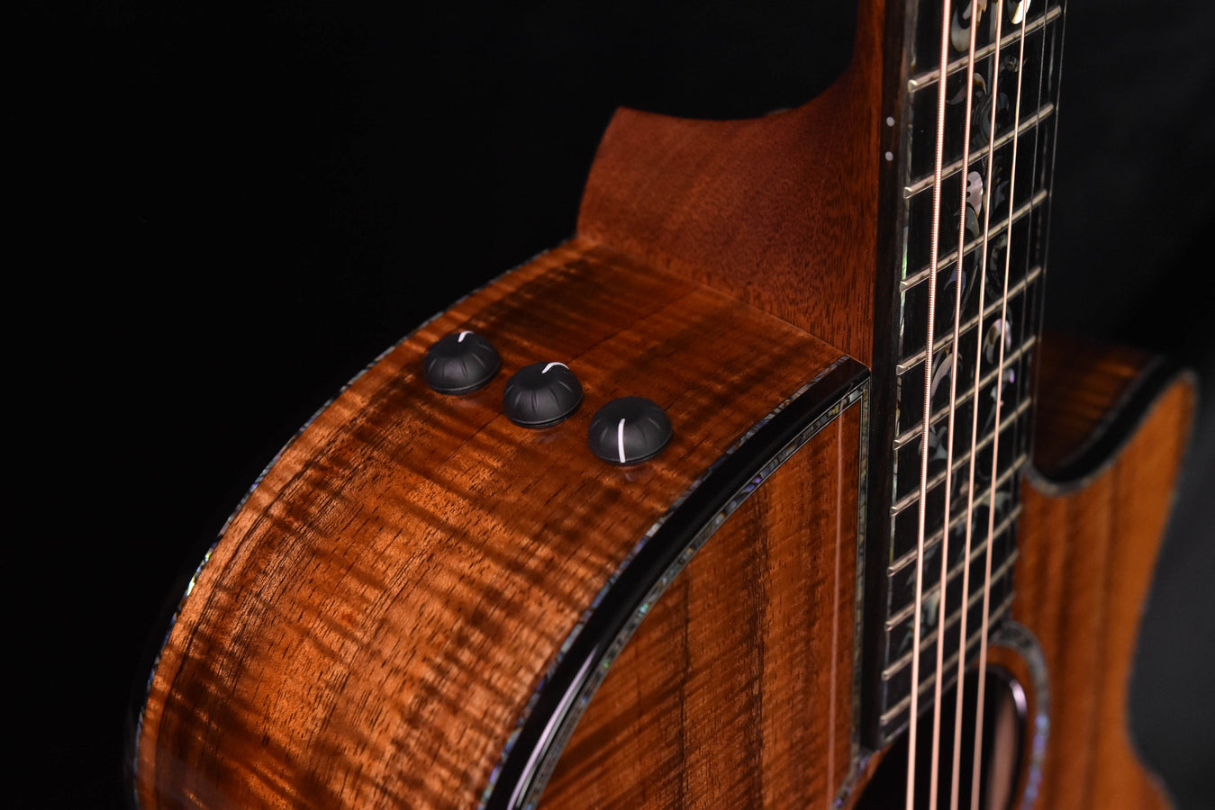 Taylor PS24CE-K LTD Edition 50th Anniversary Acoustic Guitar and Custom Matching Koa Circa 74 AMP