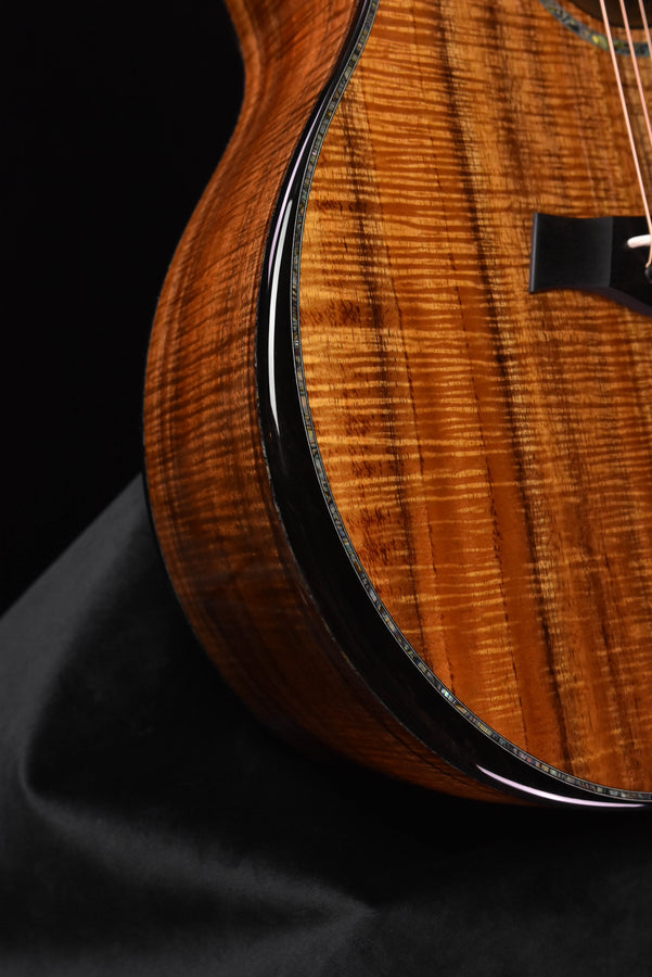 Taylor PS24CE-K LTD Edition 50th Anniversary Acoustic Guitar and Custom Matching Koa Circa 74 AMP