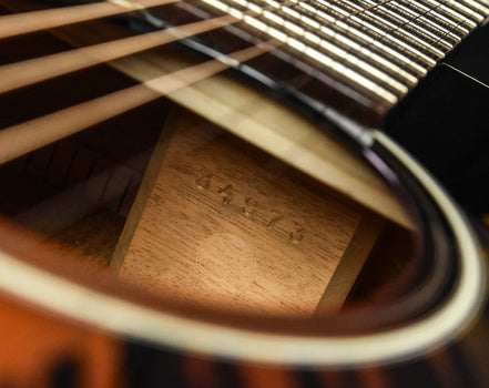 collings cj35 sunburst slope shoulder dreadnought acoustic guitar