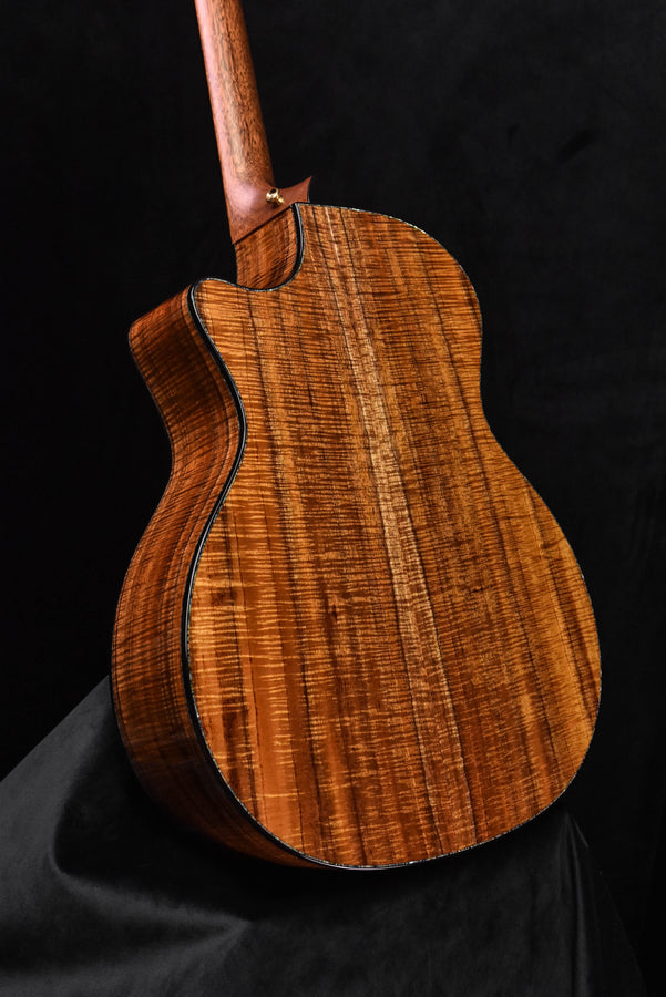 Taylor PS24CE-K LTD Edition 50th Anniversary Acoustic Guitar and Custom Matching Koa Circa 74 AMP