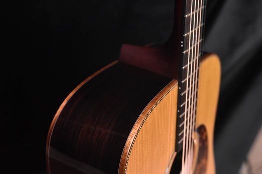 boucher bluegrass goose dreadnought bg-52-gm adirondack spruce and indian rosewood acoustic guitar (copy)