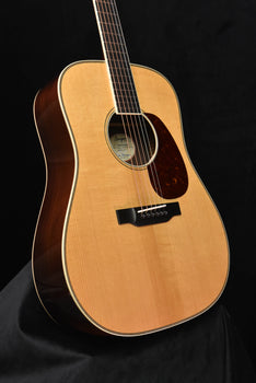 bourgeois aged tone large sound hole dreadnought acoustic guitar madagascar rosewood, hide glue