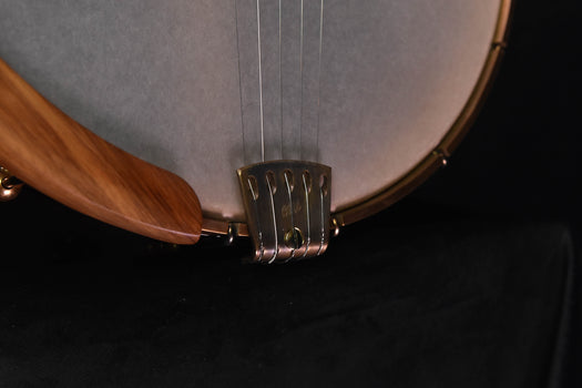 ome tupelo open back banjo and case