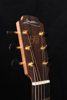 lowden f23c 50th anniversary walnut and red cedar acoustic guitar