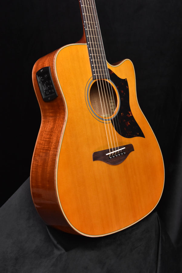 Yamaha A1M VN Dreadnought Acoustic/Electric Guitar