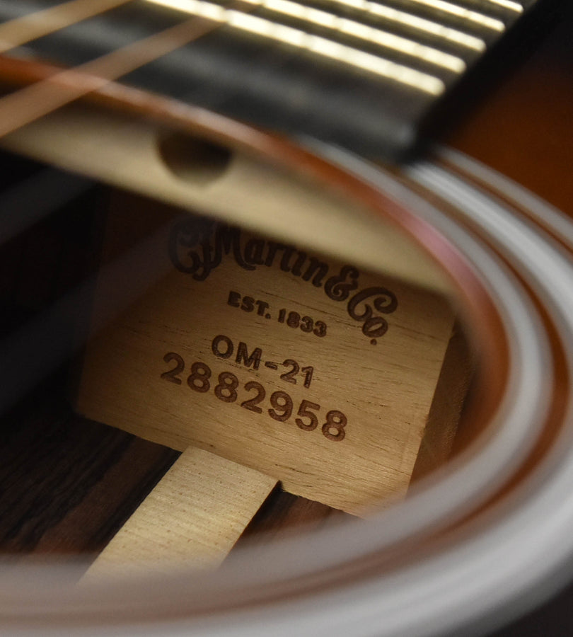 Martin OM-21 1933 Ambertone Acoustic Guitar