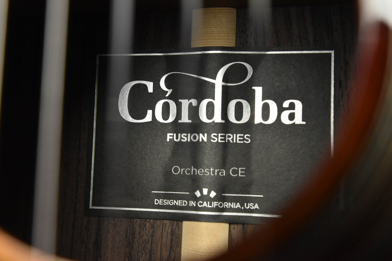 Cordoba Fusion Orchestra CE Cedar Tear Drop Burst