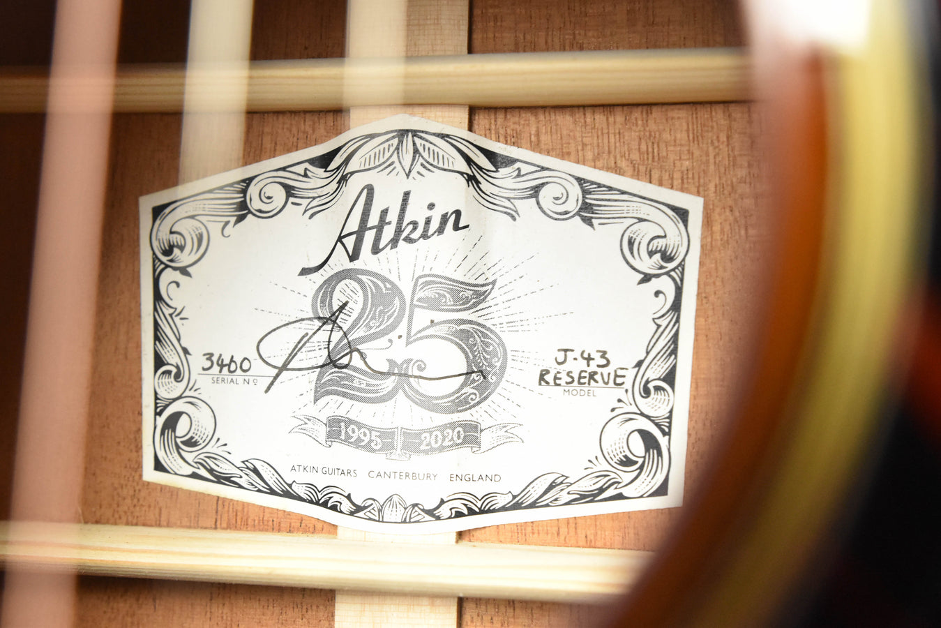 Atkin J43 "Reserve" Aged Finish Acoustic Guitar