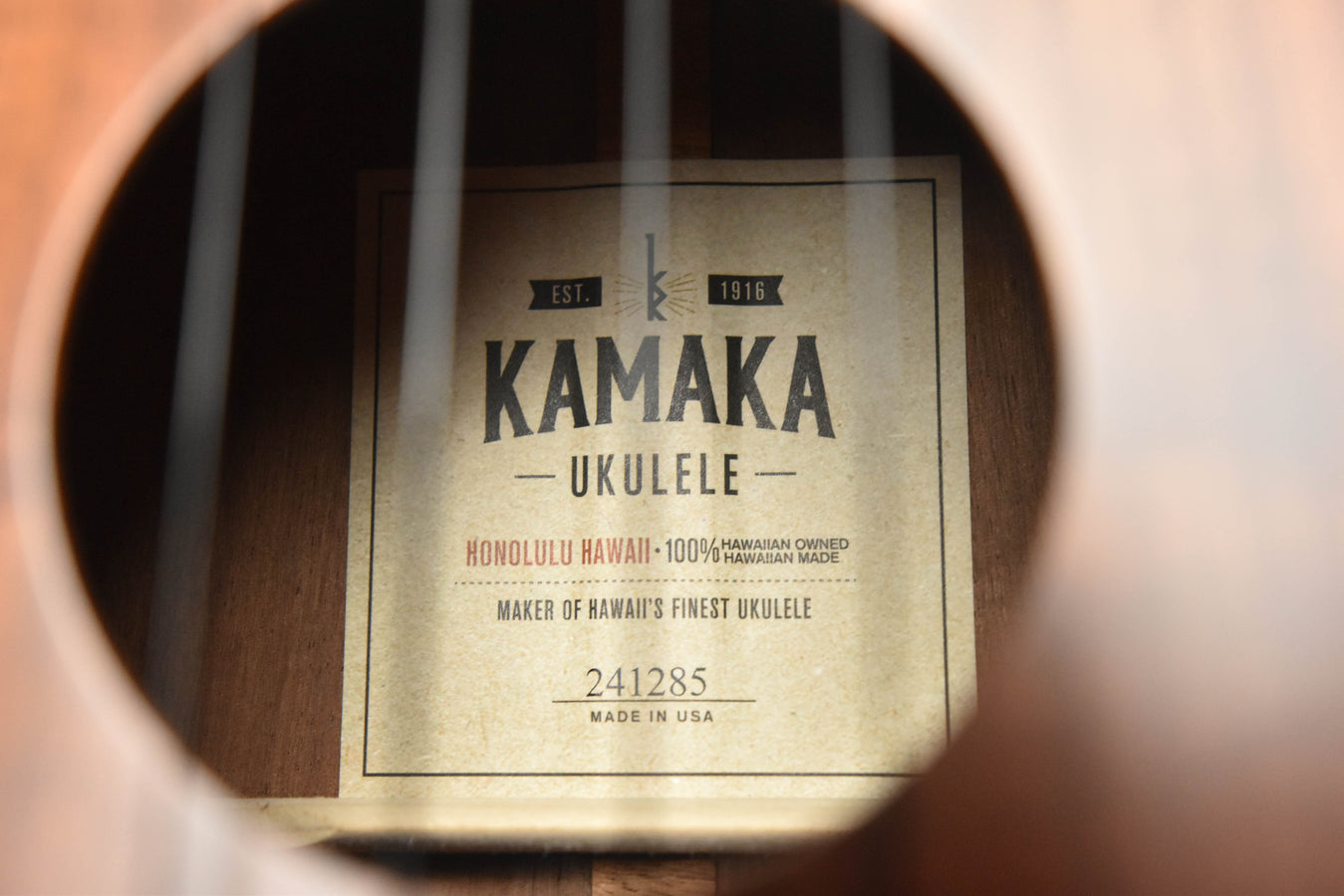 Kamaka HF-3 Tenor Ukulele