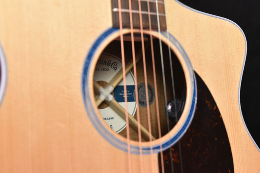 martin sc-13e koa cutaway acoustic-electric guitar