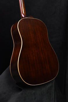epiphone 1942 banner j-45 vintage sunburst with hardshell case