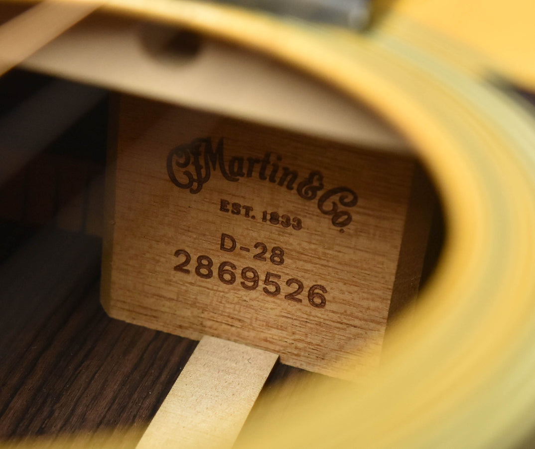 Martin D-28 Gloss Dreadnought Acoustic Guitar