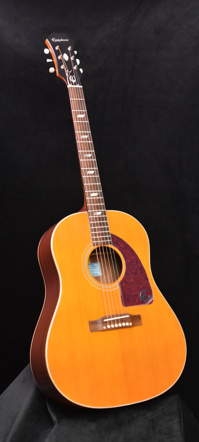 Epiphone Masterbuilt Texan Acoustic Guitar Aged Natural antique Gloss Acoustic Guitar
