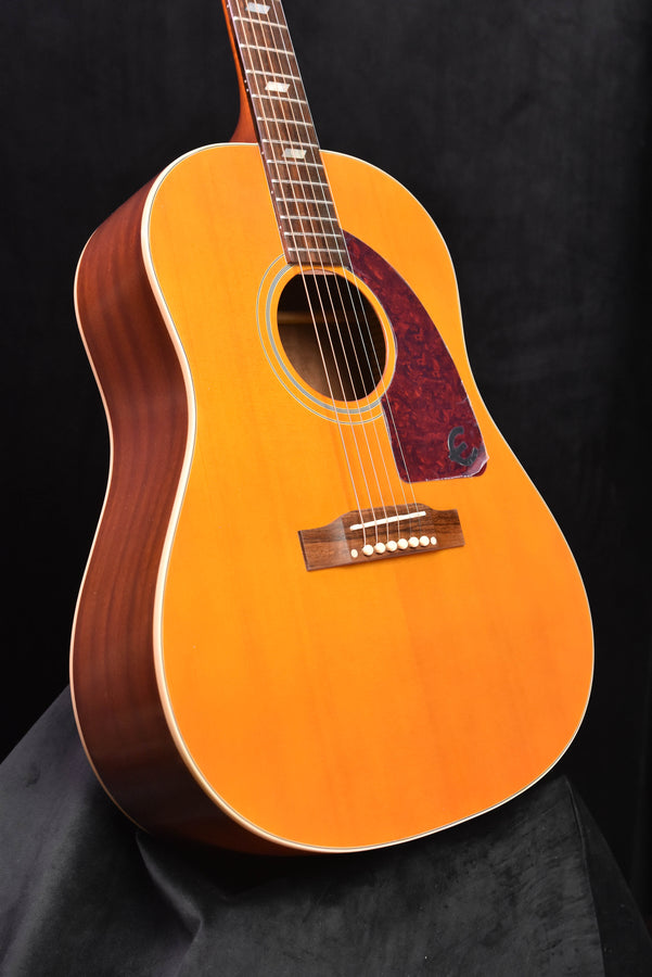 Epiphone Masterbuilt Texan Acoustic Guitar Aged Natural antique Gloss Acoustic Guitar