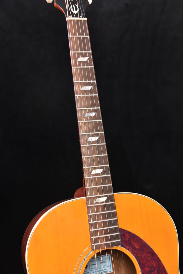 Epiphone Masterbuilt Texan Acoustic Guitar Aged Natural antique Gloss Acoustic Guitar