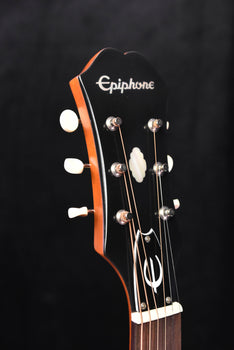 epiphone masterbuilt texan acoustic guitar aged natural antique gloss acoustic guitar