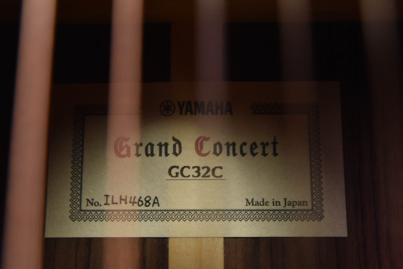 Yamaha GC32C Cedar Top Classical Guitar