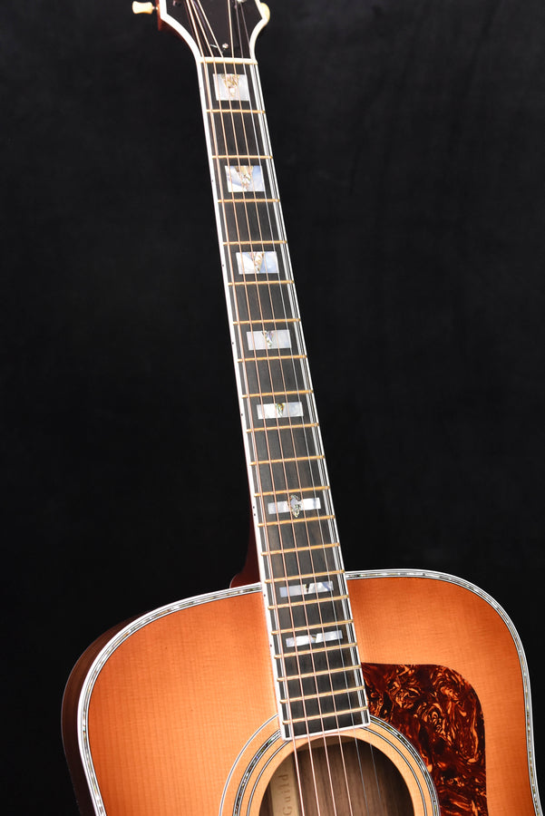 Guild D-55 Special Pacific Sunset Burst. Adirondack Spruce/Madagascar Rosewood Acoustic Guitar