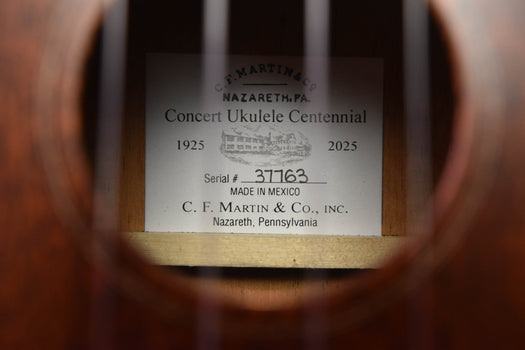 martin centennial concert ukulele all mahogany