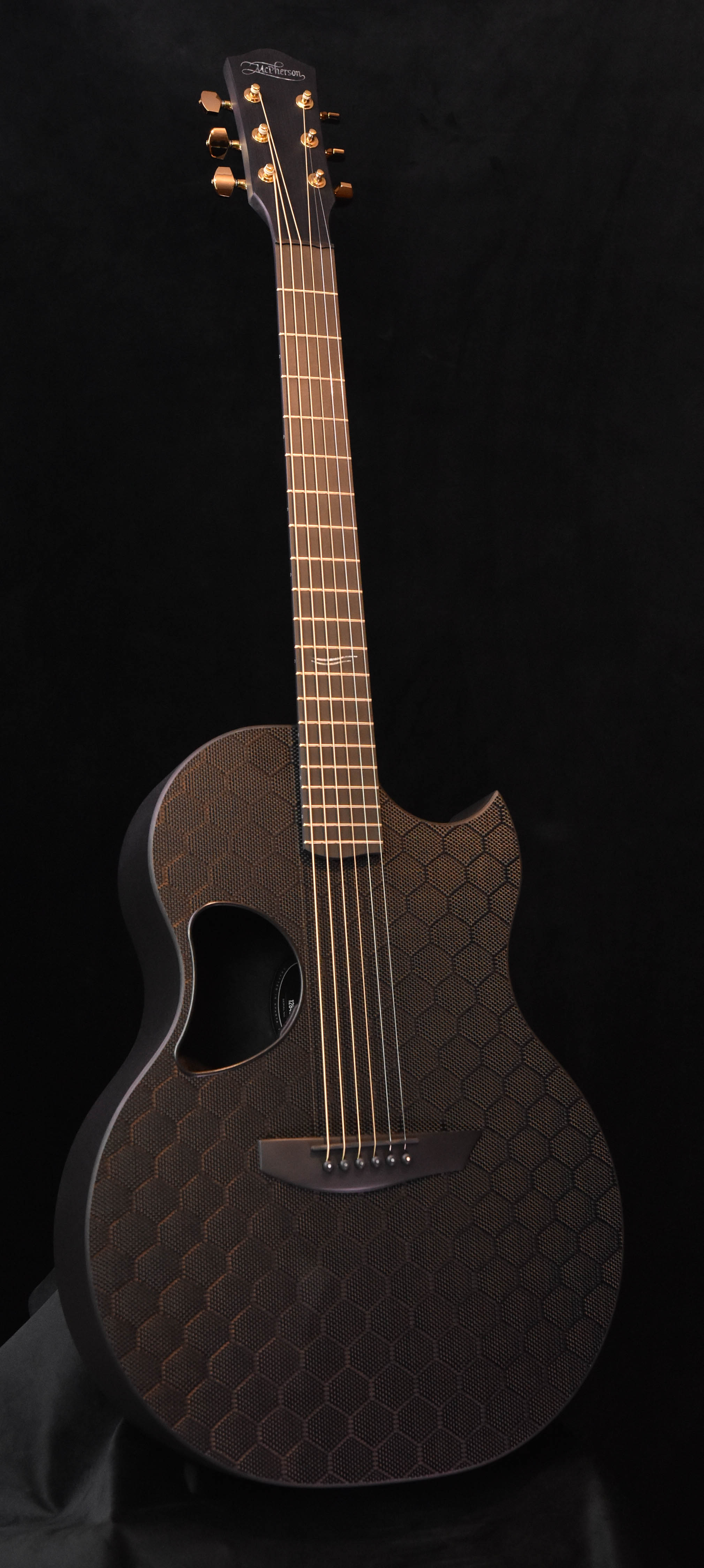 McPherson Carbon Sable Honeycomb Gold Hardware Acoustic Guitar
