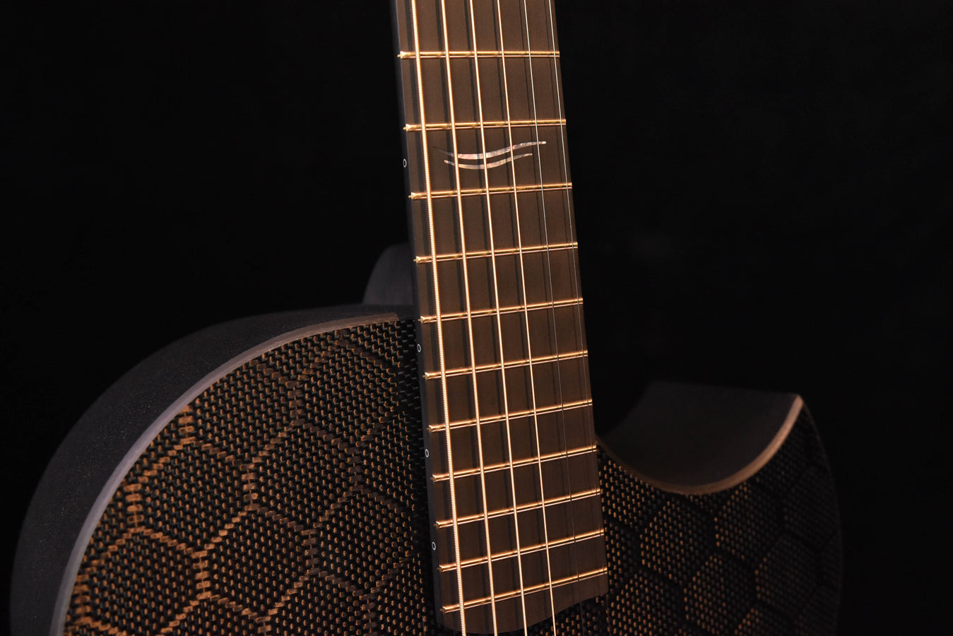 McPherson Carbon Sable Honeycomb Gold Hardware