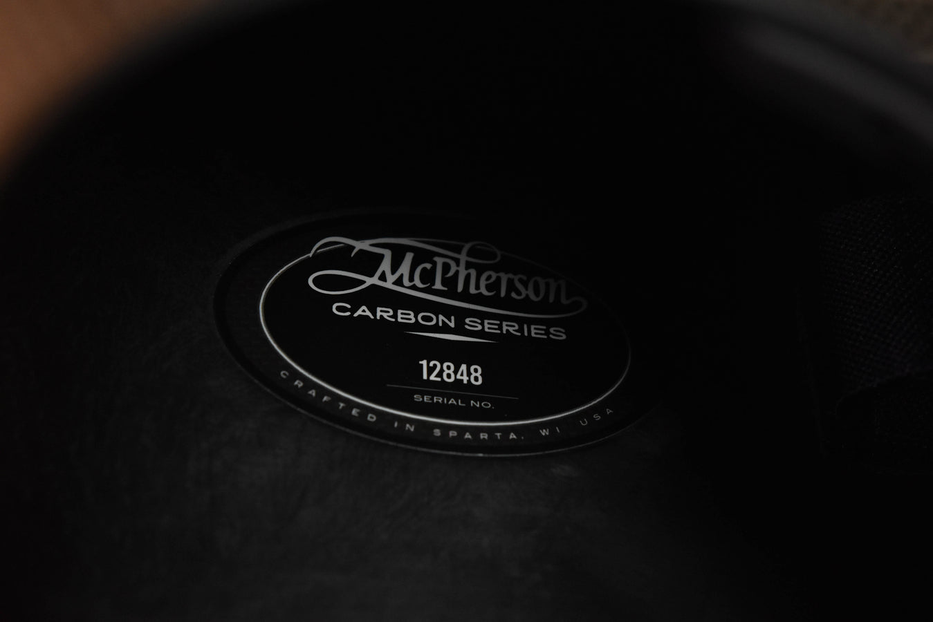 McPherson Carbon Sable Honeycomb Gold Hardware