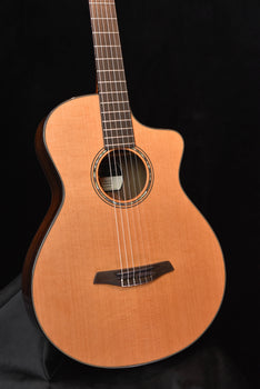 furch grand nylon gnc4-cr eas cedar top acoustic guitar