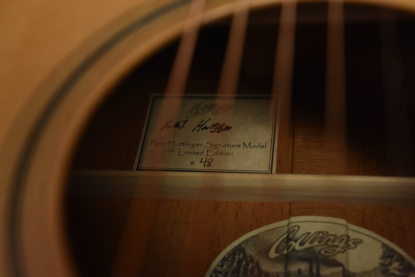 Collings OM1 Pete Huttlinger Signature Acoustic Guitar